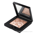 Iluminador en polvo compacto para mujer